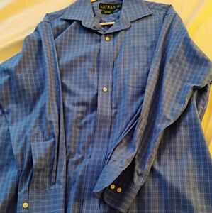 Ralph Lauren Tattersall Oxford Shirt 16 32/33